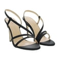 thumbnail image 2 of Ventutto Black Classic Strappy High Heel Sandal-6 for womens, 2 of 5