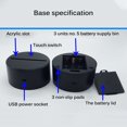 thumbnail image 4 of 7 Color Change 3D Hologram Love Heart Lamp USB Acrylic Light For Home, 4 of 8