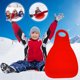 thumbnail image 5 of Trineo de nieve portátil para niños, extra grueso, enrollable, de plástico, 25,6 x 17,7 pulgadas, plegable., 5 of 5