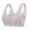 Purple, variant on Womens Supportive Sleepwear Front Closure Sports Bra Comfortable Seamless Tank Top for All Day Wear