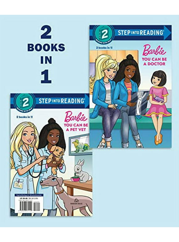 Step into Reading: You Can Be a Doctor/You Can Be a Pet Vet (Barbie) (Paperback)