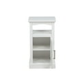 thumbnail image 4 of Linon Serenity Demi Bathroom Cabinet, White, 4 of 22