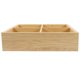 thumbnail image 3 of Divided Serving Case for Storage Safe Light Yellow 4 Compartment Snack Organizer, 3 of 4