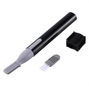 Ashata Portable Electric Face Eyebrow Hair Body Blade Shaver Remover Trimmer Beauty (Black), Facial Hair Shaver, Eyebrow Hair Blade