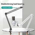 thumbnail image 4 of Mic Arm Stand for Recording,Podcasting,Adjustable Suspension Boom Scissor Arm Stand with Filter,Shock Mount, 4 of 5
