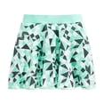 thumbnail image 1 of Falda plisada con estampado geométrico de Sean John Girls, Verde, XL (18), 1 of 1