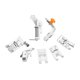 thumbnail image 5 of Juego De Prensatelas Para Máquina De Coser, 42 Uds., Accesorios De Repuesto Para Pie Dobladillo Para Brother Singer Cateissary HA021894-00, 5 of 6