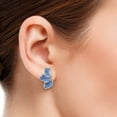 thumbnail image 1 of Irregular Petal Earrings For Women Unique Statement Flower Dangle Earrings Boho Jewelry Handmade Floral Design Lightweight Comfortable, 1 of 5