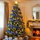 thumbnail image 4 of Christmas Tree Garland Striped Wool Decorations for Home Holiday Party Office Indoor Festive Scene Setup Ornament, 4 of 6