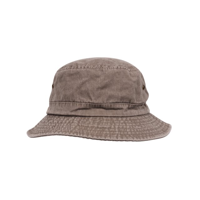 Top Headwear Chapeau Seau Design Lavé, Chocolat S/M