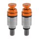thumbnail image 1 of Tornillo de motocicleta universal M5x0.8 Unique Bargains 2 Pcs para motocross y dirt bike, válvula de purga de aire de horquilla metálica naranja, 1 of 1
