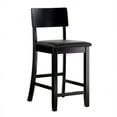 thumbnail image 1 of Linon Torino Wood Contemporary 25" Counter Stool in Black, 1 of 2