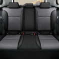 thumbnail image 2 of IKABEVEM Car Seat Cover for Toyota Corolla (L,LE) 2020 2021 2022 2023 2024- Full Set Black+Gray, 2 of 5
