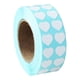 thumbnail image 5 of Etiquetas térmicas, rollos de etiquetas adhesivas, sellos para sobres, grabables para cocina, logotipos y bricolaje. Forma de corazón, 5 of 9