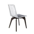 thumbnail image 5 of Island Outdoor Dark Eucalyptus Wood and Silver Rope Dining Chairs - Set of 2, 5 of 7