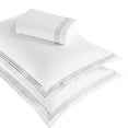 thumbnail image 3 of Superior Brandon Embroidered Cotton Duvet Cover Set, Full/Queen, White/Silver, 3 of 11