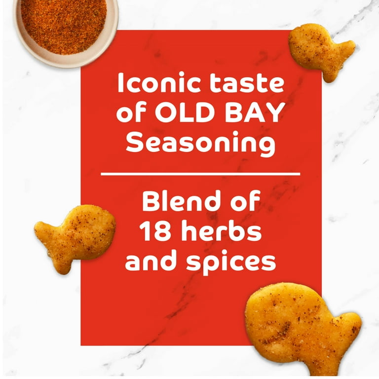 Goldfish Crackers, Limited Edition Old Bay Seasoned Snack Crackers, 6.1 oz