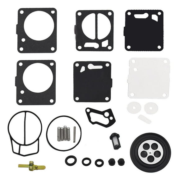 Genrics New Carb Rebuild Repair Kit Fit for Yamaha VXR Wave Blaster Wave Raider XL700 XL760 Pack of 2