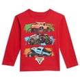 thumbnail image 3 of Camiseta Monster Jam de manga larga para niños pequeños, paquete de 2, talla 6, 3 of 7