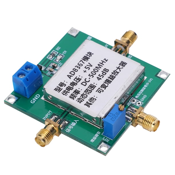 Módulo amplificador de señal de ganancia variable Bling Bling 1 a 500 MHz 45 dB AD8367