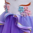 thumbnail image 6 of GYRATEDREAM 3-12T Girls Princess Party Birthday Dresses Unicorn Costume Pageant Long Maxi Gown Flower Girls Bridesmaid Formal Puffy Tulle Dresses, 6 of 7