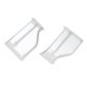 thumbnail image 5 of Cubierta de hebilla para cinturón de seguridad, tapa embellecedora, protectora chapada en mate, reemplazo elegante de alta dureza para Benz Vito W447, 2 uds., 5 of 8