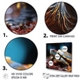 thumbnail image 3 of Designart "Harmonious Abstract Art I" Animals Turtle Floater Framed Wall Art Prints, 3 of 5