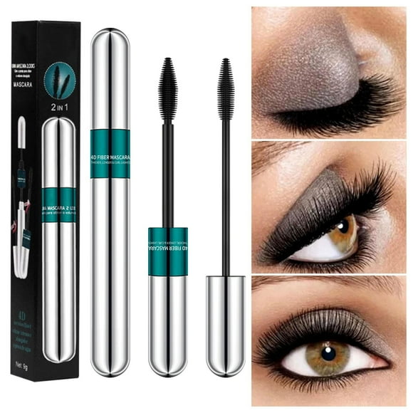 sales today clearance!DHALL Lash Glue Brown Mascara Clear Mascara2 In 1 Mascara With And Long Lasting Lengthening And Volume Double Action Mascara Defines Volumes And Mascara