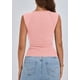 thumbnail image 2 of Remera PRETTYGARDEN 2025 Ajustada de Manga Corta con Canalé Rosa S, 2 of 8