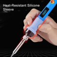 thumbnail image 5 of 80W Digital LCD Soldering Iron for Metal Jewelry Electric Repairing DIY, 5 of 5