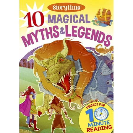 10 Magical Myths & Legends for 4-8 Year Olds (Perfect for Bedtime & Independent Reading) (Series: Read together for 10 minutes a day) - (Best Bedtime For 3 Year Old)