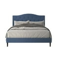 thumbnail image 2 of Mason Tufted Upholstered Platform Bed Denim Blue - Full, 2 of 5
