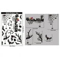 thumbnail image 2 of 4 pcs Halloween Bat Wall Decals Wall Stickers Halloween Wall Sticker for Halloween Party Decor Halloween Indoor Decor, 2 of 5