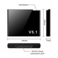 thumbnail image 3 of Upgrade Version I-wave 30 Pin Bluetooth 5.1 Audio Receiver A2dp Music Mini Wireless Adapter, 3 of 4