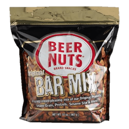 Beer Nuts Brand Snacks Original Bar Mix, 32 Oz. (Best Nuts To Snack On For Weight Loss)