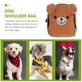 thumbnail image 4 of EeaseMX Mochila para mascotas Mochila de animales de oso Mochila de felpa pequeña de peluche suave - Talla L (marrón), 4 of 7