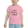 thumbnail image 2 of Happy Birthday Daddy! I Love You Funny Toddler T Shirts for Boys Girls (Pink, Youth XL), 2 of 5