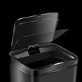 thumbnail image 2 of Cubo de basura inductivo Cubo de basura Sensor inteligente automático Cocina Baño Cubo de basura Cubo de basura Cubo de basura sin batería (Negro), 2 of 5