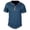 Blue, variant on Henley Shirts for Men Quarter Button Short Sleeve Breathable Pullover Tee Shirts Business Casual Workwear Tops S-3XL
