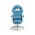 thumbnail image 2 of Wingomart PU Faux Leather Gaming Chair Racing Video Game Chairs Computer Adjustable High Back Ergonomic Office Chair Recliner Swivel Rocker w/Lumbar Support and footrest, 2 of 7