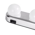 thumbnail image 4 of Mirror Light Creative 3 Suction Cups 4 Bulbs Mirror Light Bulb Makeup Light, 4 of 10