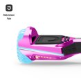 Jetson Rave Hoverboard, Pink, Bluetooth Speaker, Customizable LED Light