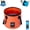 Orange, variant on Collapsible Bucket Water Container - Bucket with Handle, 12L Portable Folding Camp Wash Basin for Camping, Fishing, Gardening, Car Washing, and Outdoor Use