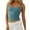 Green-05, variant on Mittory Women Spaghetti Strap Crop Tops Summer Ribbed Tank Tops Scoop Neck Camisole Sleeveless Slim Fit Cami