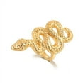 thumbnail image 5 of New Fashion Gold Color Large Rings for Women Party Jewelry 14K Yellow Gold Big Snake Cocktail Anillos Mujer, 5 of 6