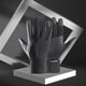 thumbnail image 4 of Guantes de ciclismo para hombre, impermeables, cálidos, de forro polar, térmicos y fríos. gris oscuro m, 4 of 8