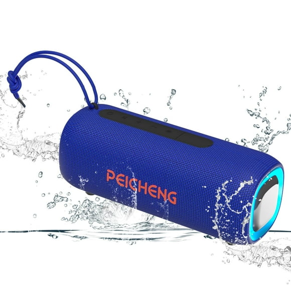 Altavoz Bluetooth PEICHENG portátil inalámbrico IPX5 a prueba de agua