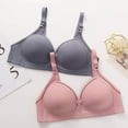 thumbnail image 4 of Lixiuxyad Womens Bras No Underwire Full Coverage Women Fashion Casual Breathable Tube Top Bra Underwear Without Steel Ring Gathering And Adjusting Bro, 4 of 5