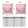thumbnail image 2 of Hello Kitty Pillow Cover, Square Throw Pillow Cases For Couch Sofa Bed Living Room,Home Decorative, 24"X24", 2 of 9
