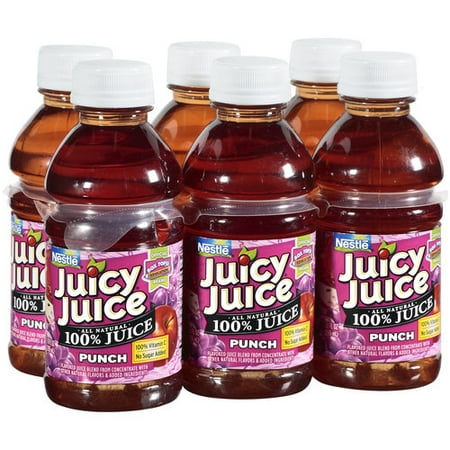 Nestle Juicy Juice 100% Fruit Punch 10 Fl. Oz. 6 Count